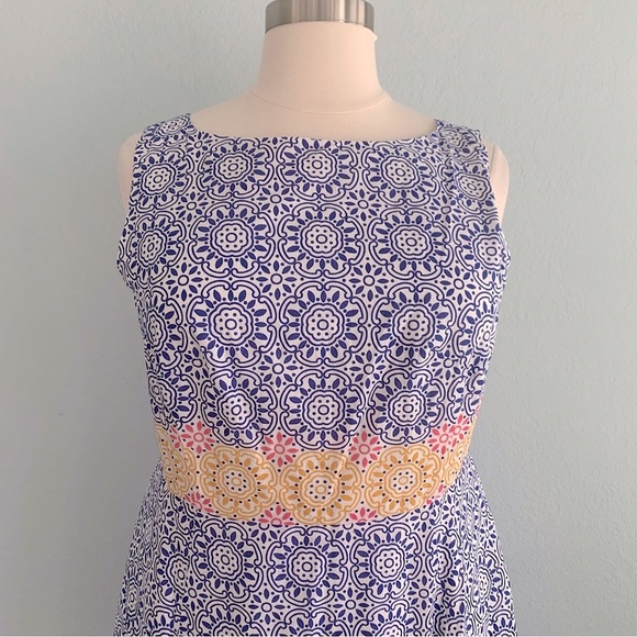 Boden Deborah Fit & Flare Sundress 16/18 - Picture 6 of 16